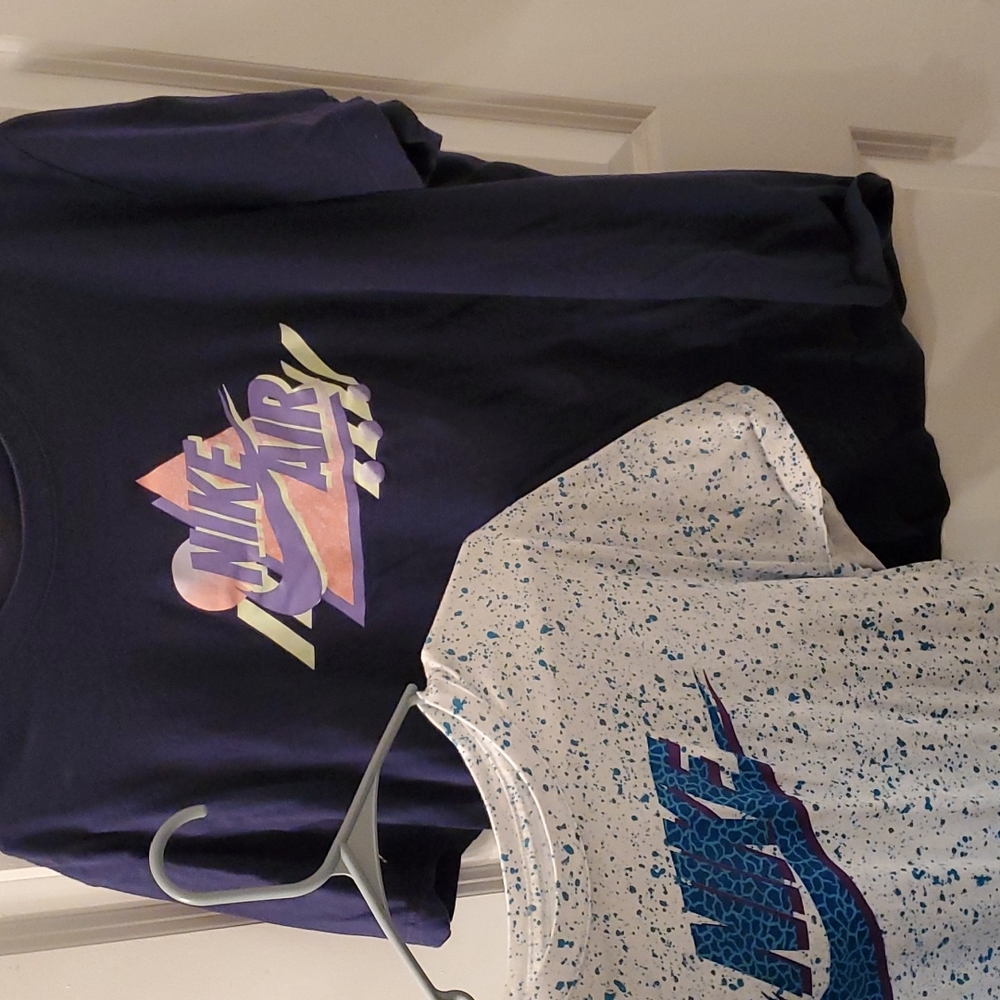 Two XL Nike Shirts